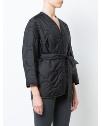 Женская черная стеганая куртка от Nili Lotan