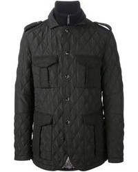 Черная стеганая полевая куртка от Etro
