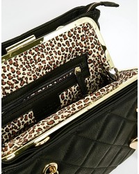 Женская черная стеганая сумка от Marc B