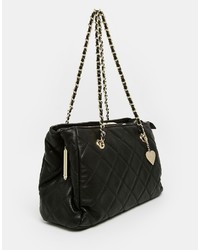 Женская черная стеганая сумка от Marc B