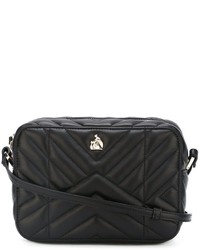 Женская черная стеганая сумка от Lanvin