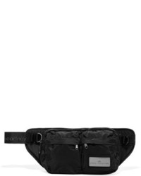 Женская черная сумка из плотной ткани от adidas by Stella McCartney