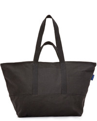 Женская черная сумка из плотной ткани от Baggu