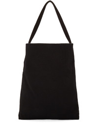 Женская черная сумка из плотной ткани от Ann Demeulemeester