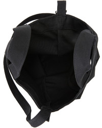 Женская черная сумка из плотной ткани от Baggu