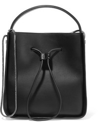 Черная сумка-мешок с рельефным рисунком от 3.1 Phillip Lim