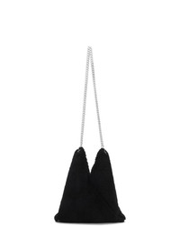 Черная сумка-мешок от MM6 MAISON MARGIELA