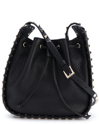 Черная сумка-мешок от Valentino Garavani