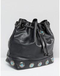 Черная сумка-мешок от Glamorous