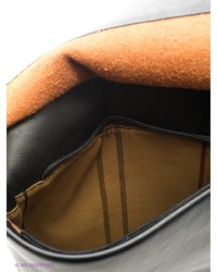 Черная сумка почтальона от Dino Ricci