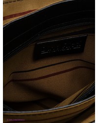 Черная сумка почтальона от Dino Ricci