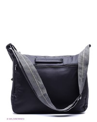 Черная сумка почтальона от Grizzly