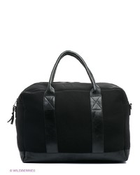 Черная сумка почтальона от Selected