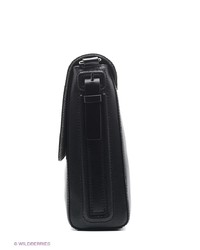 Черная сумка почтальона от Trussardi