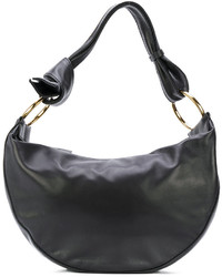 Женская черная сумка с принтом от Marni