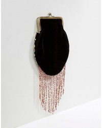 Женская черная сумка с украшением от Park Lane