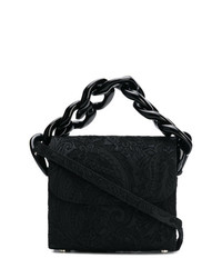 Черная сумка-саквояж из плотной ткани от MARQUES ALMEIDA