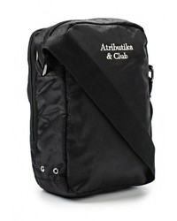 Черная сумка через плечо с принтом от Atributika &amp; Club™