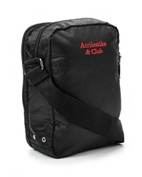 Черная сумка через плечо с принтом от Atributika &amp; Club™