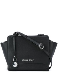 Черная сумка через плечо от Armani Jeans