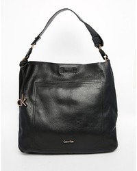 Черная сумка через плечо от Calvin Klein