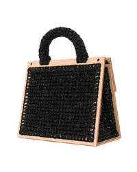 Черная сумка через плечо от 711