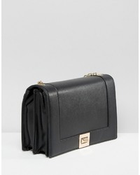 Черная сумка через плечо от Lavand