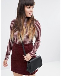 Черная сумка через плечо от Monki