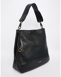 Черная сумка через плечо от Calvin Klein