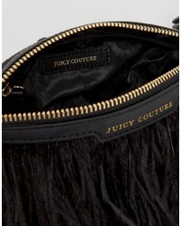 Черная сумка через плечо от Juicy Couture