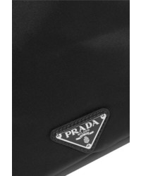 Черная сумка через плечо от Prada