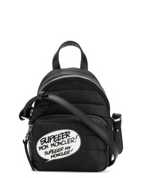 Черная сумка через плечо от Moncler