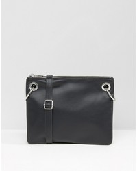 Черная сумка через плечо от Monki