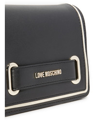 Черная сумка через плечо от Love Moschino