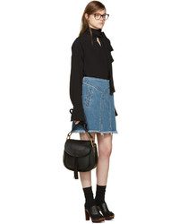 Женская черная сумка от Chloé