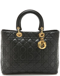 Женская черная сумка от Christian Dior