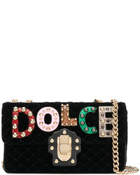 Женская черная сумка от Dolce & Gabbana