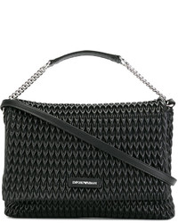 Женская черная сумка от Emporio Armani