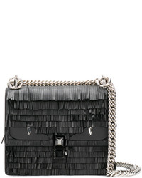 Женская черная сумка от Fendi