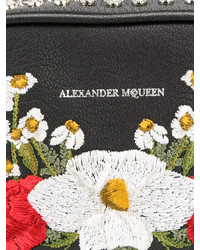 Женская черная сумка от Alexander McQueen