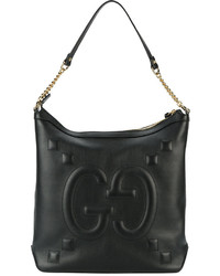 Женская черная сумка от Gucci