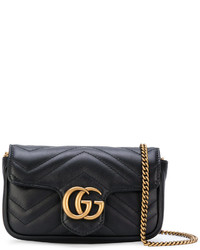 Женская черная сумка от Gucci