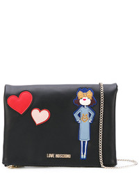 Женская черная сумка от Love Moschino