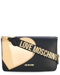Женская черная сумка от Love Moschino