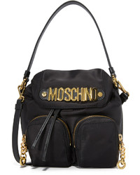 Женская черная сумка от Moschino