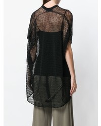 Черная туника в сеточку от Lost & Found Ria Dunn