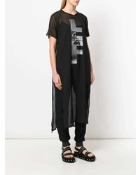 Черная туника с принтом от Lost & Found Rooms