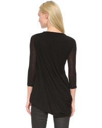 Черная туника от Rick Owens Lilies