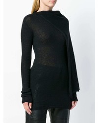 Черная туника от Rick Owens