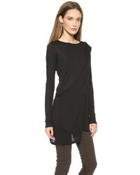 Черная туника от Donna Karan